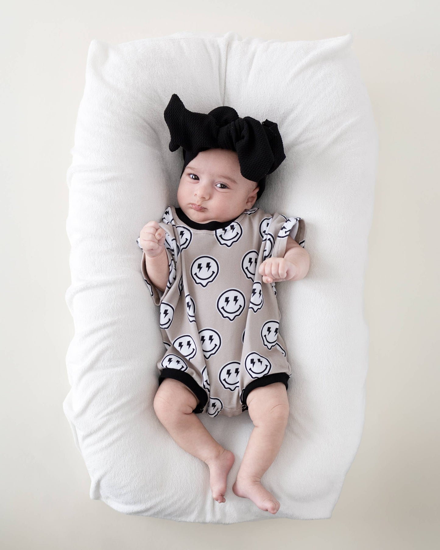Short Sleeve Baby Bubble Romper | Electric Drippy